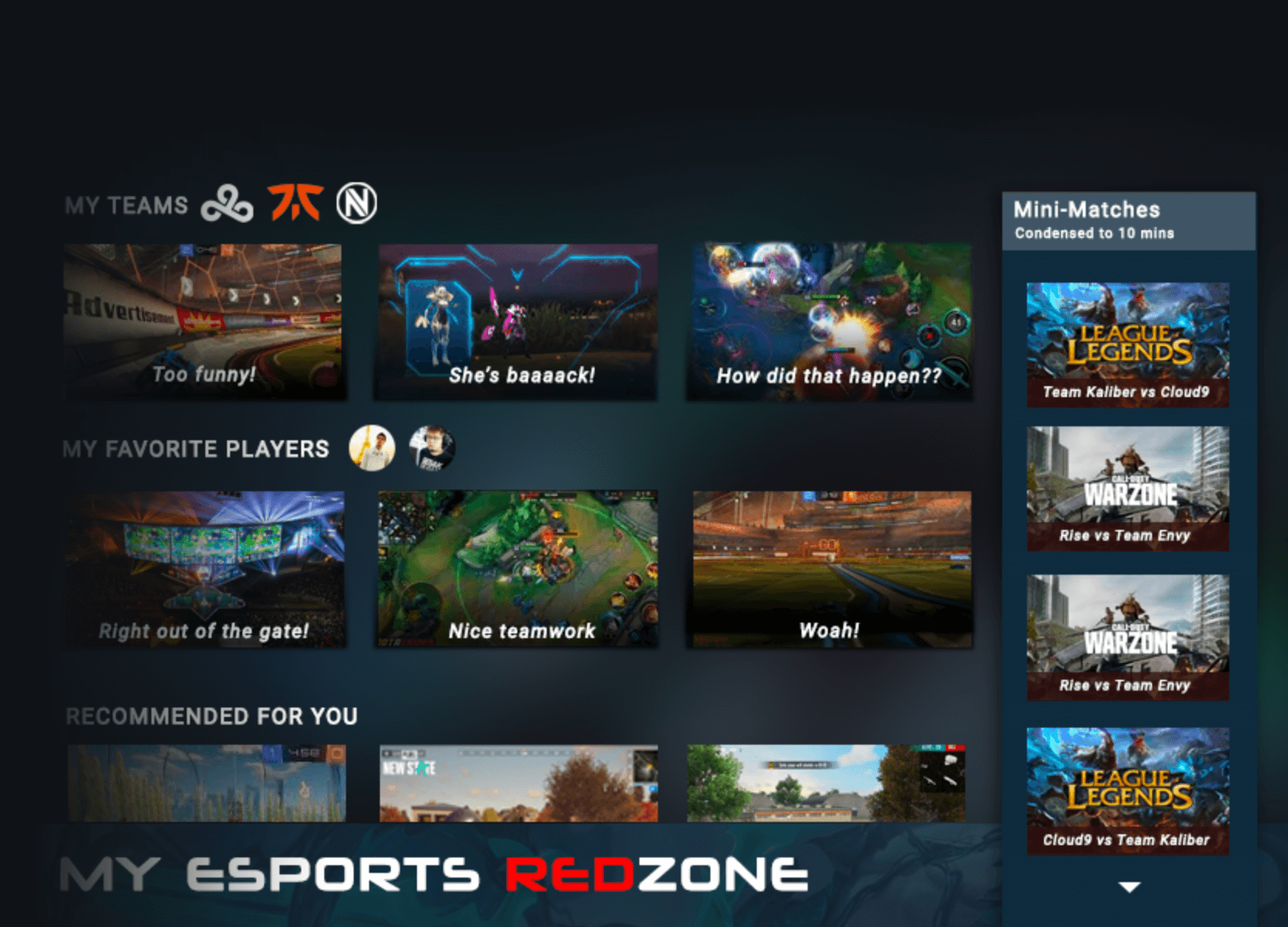 Esports Redzone